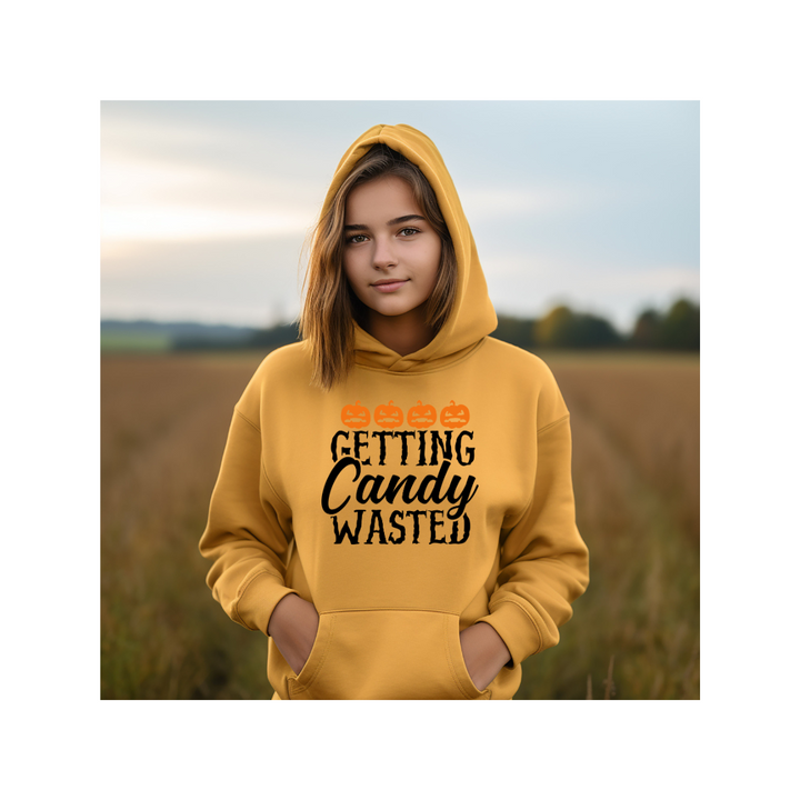 Getting Candy Wasted - Youth Heavy Blend Hooded Sweatshirt