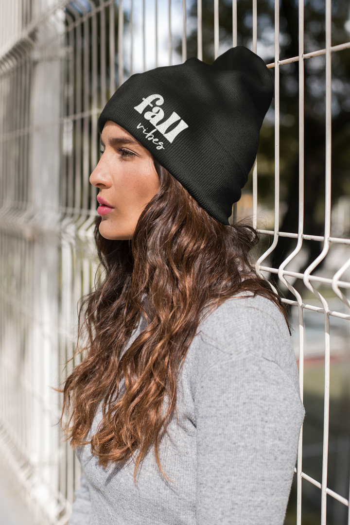 Fall Vibes - Cuffed Beanie