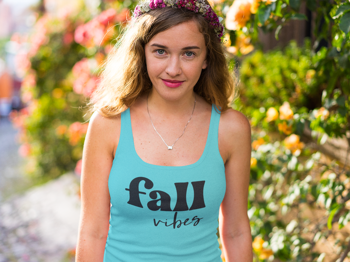 Fall Vibes - Women's Ideal Racerback Tank