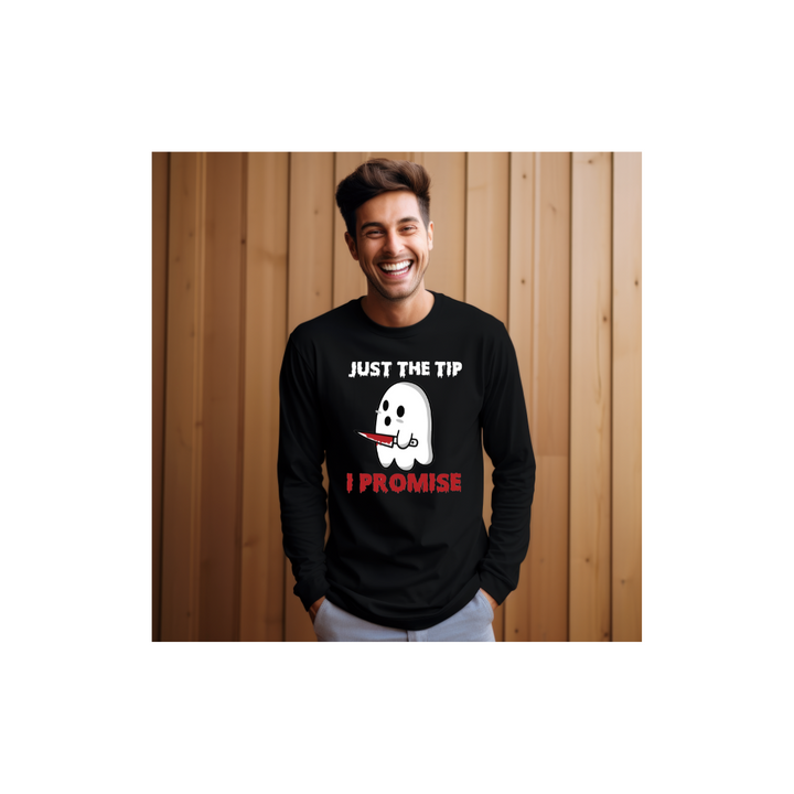 Just The Tip I Promise - Heavyweight long-sleeve shirt