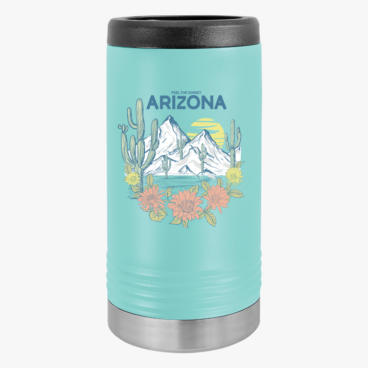 Feel The Sunset Arizona - Slim Beverage Holder