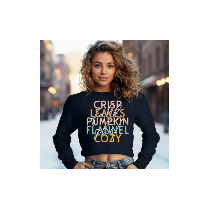 Fall Sh*t - Crop Sweatshirt