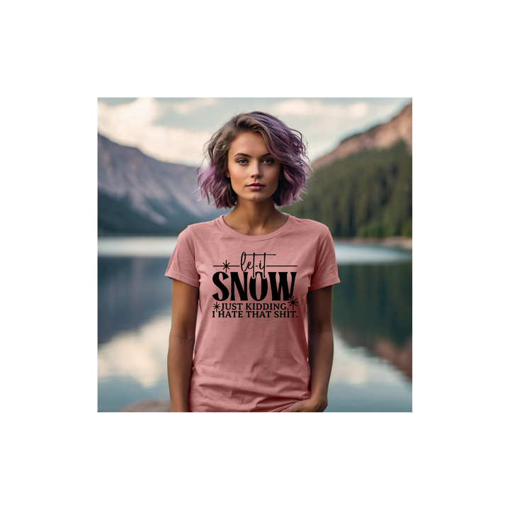 Let It Snow - Women's Relaxed T-Shirt