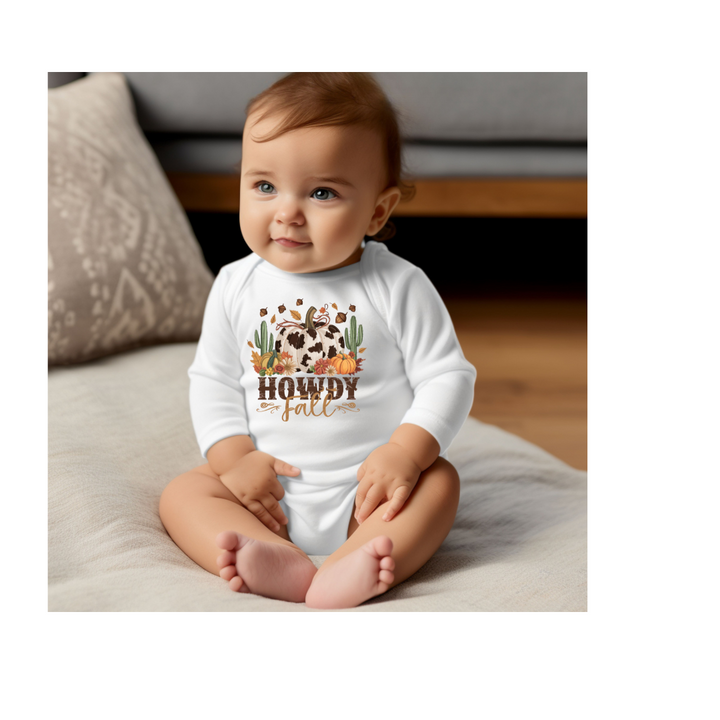 Howdy Fall - Infant Long Sleeve Bodysuit