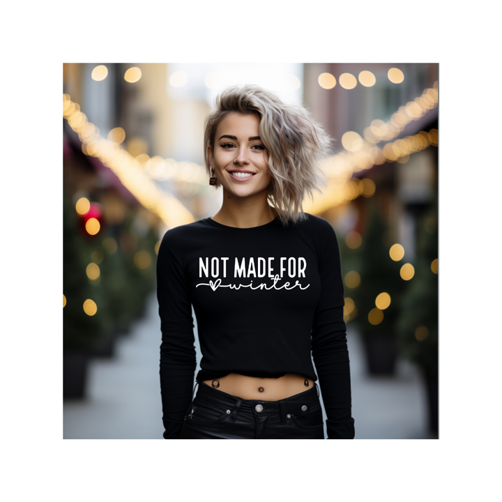 Not Made For Winter - Crop Sweatshirt