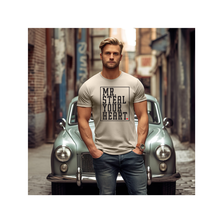Mr. Steal Your Heart - Unisex Softstyle T-Shirt