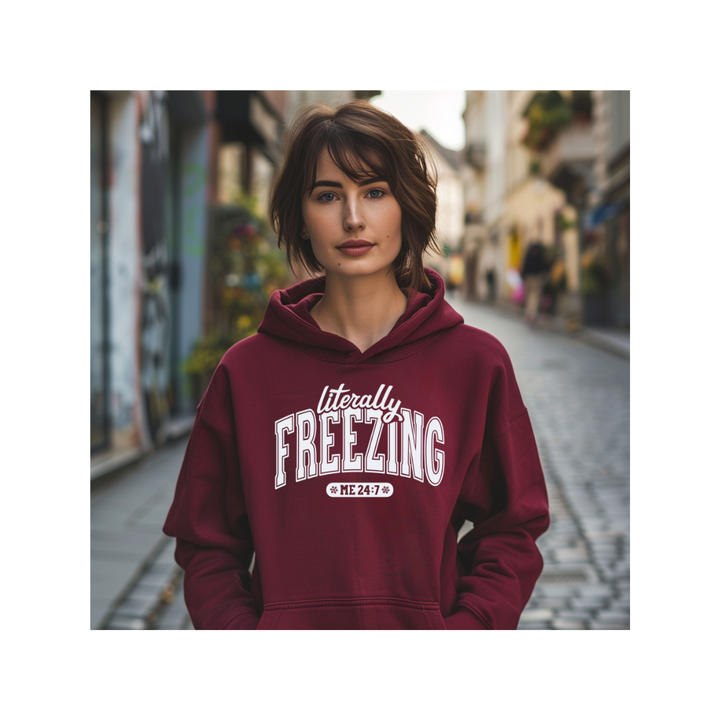 Literally Freezing - Unisex Heavy Blend™ Hooded Sweatshirt