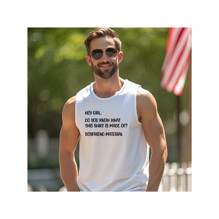 Boyfriend Material - Muscle Shirt
