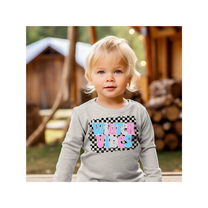 Winter Vibes - Toddler Long Sleeve Tee