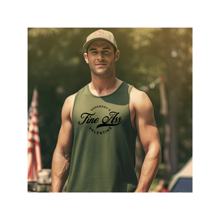 Somebody's Valentine -  Men’s premium tank top