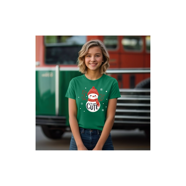 Snow Cute - Youth Short Sleeve Tee