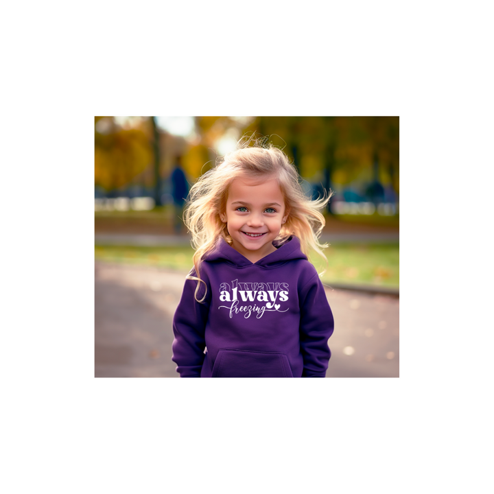 Always Freezing - Toddler Pullover Fleece Hoodie