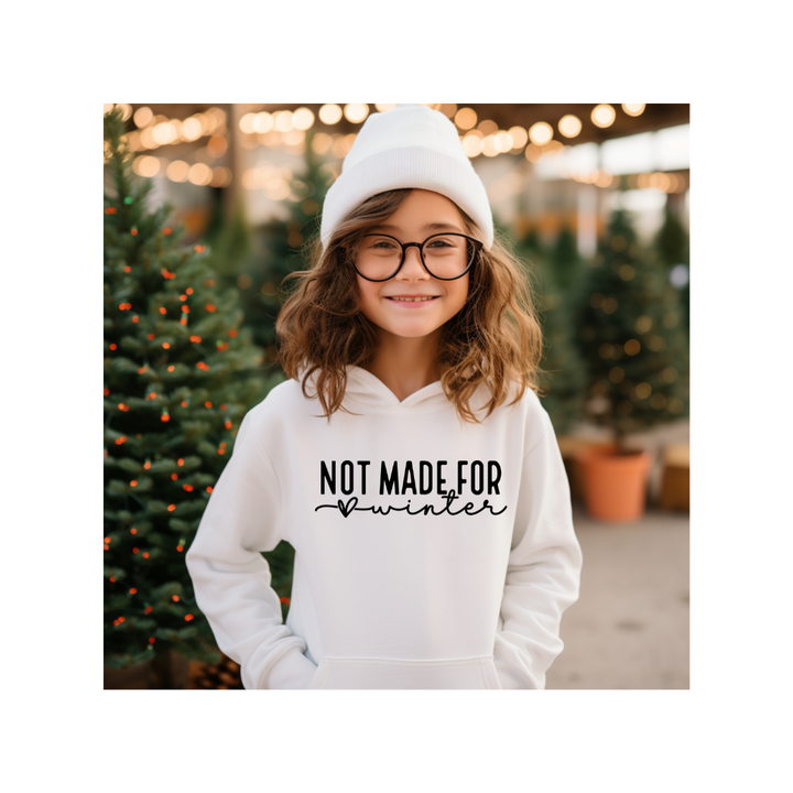 Not Made For Winter - Youth Heavy Blend Hooded Sweatshirt
