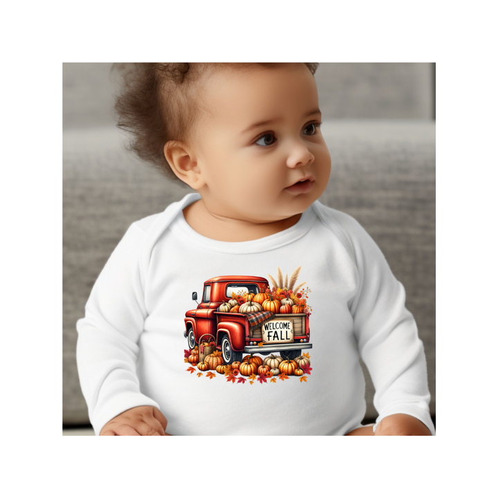 Welcome Fall - Infant Long Sleeve Bodysuit