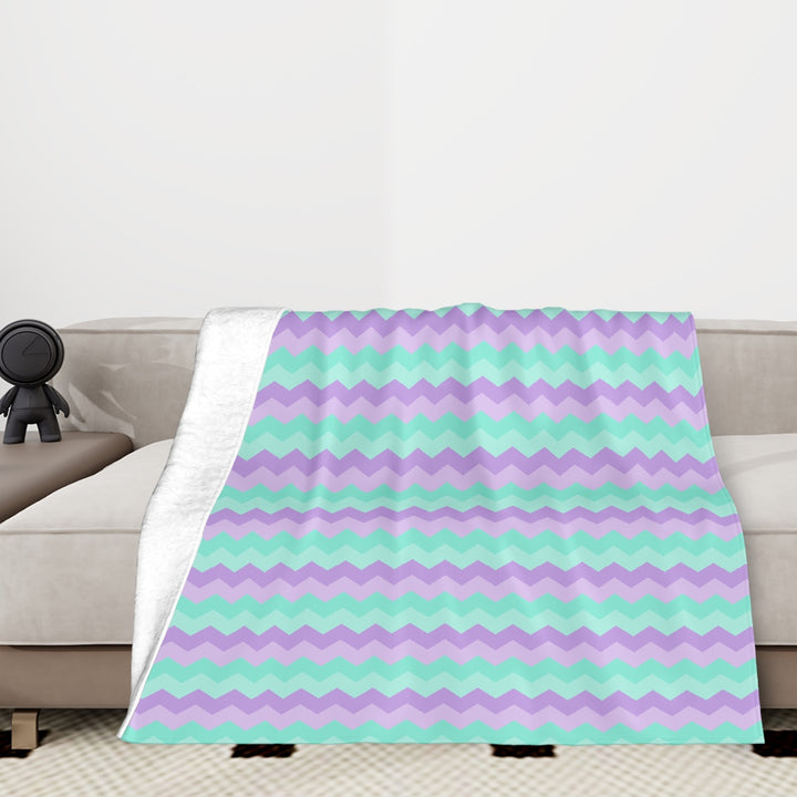 Easter Chevron - Sofa Blanket