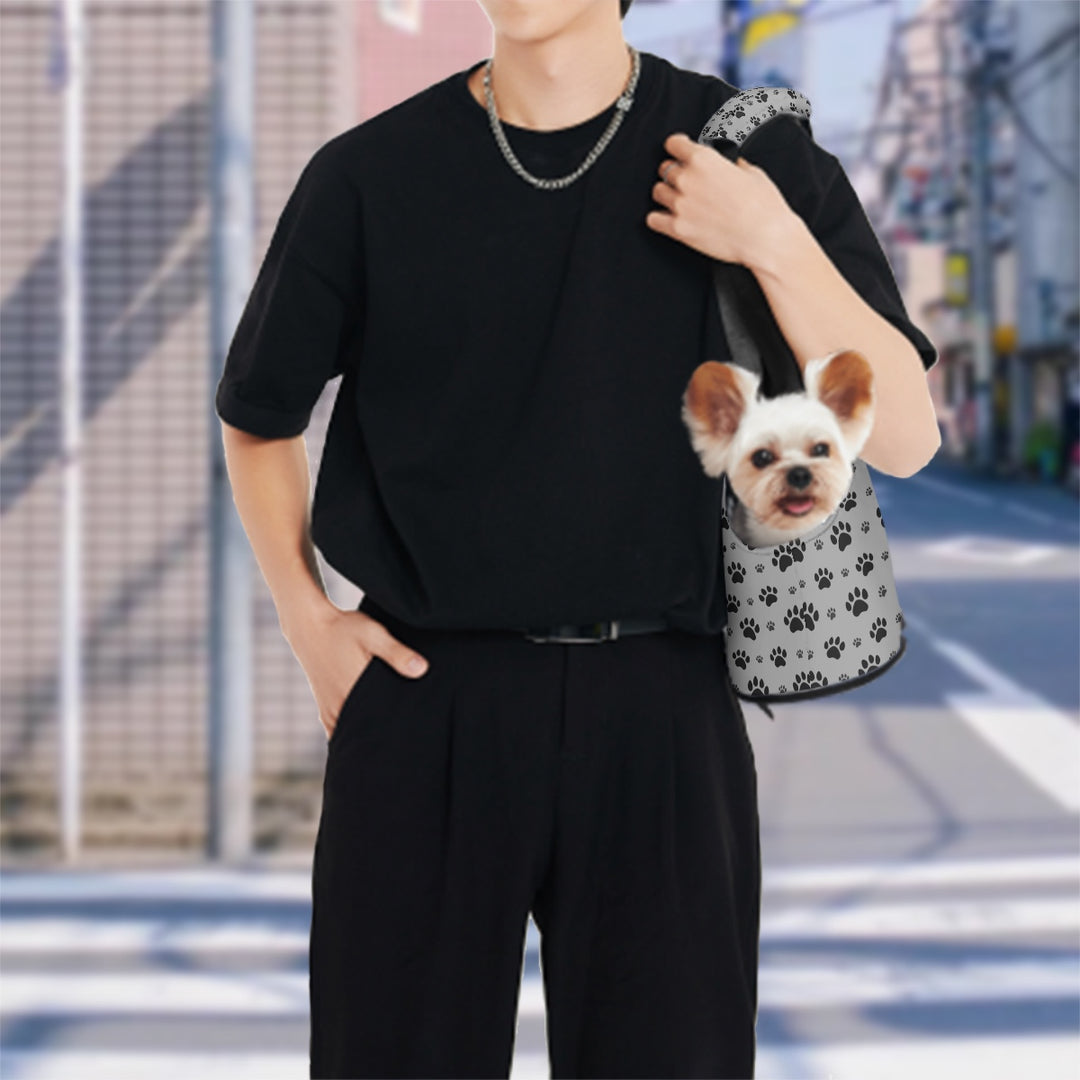 Paw Print - Foldable Pet Carrier Tote Bag