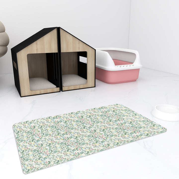 Spring Flowers - Pet Food Mat