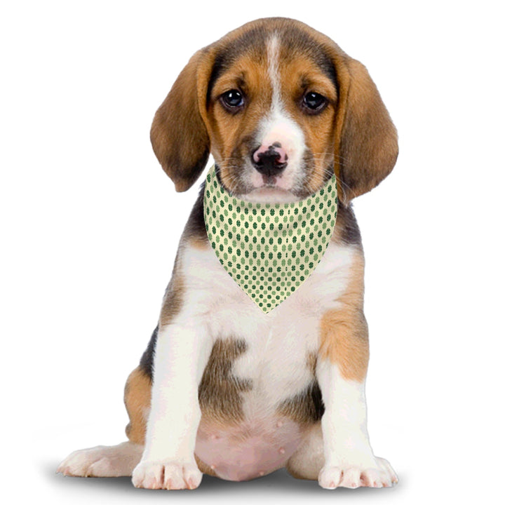 Yellow Clover - Dog Bandanas Double Sided with Buckle