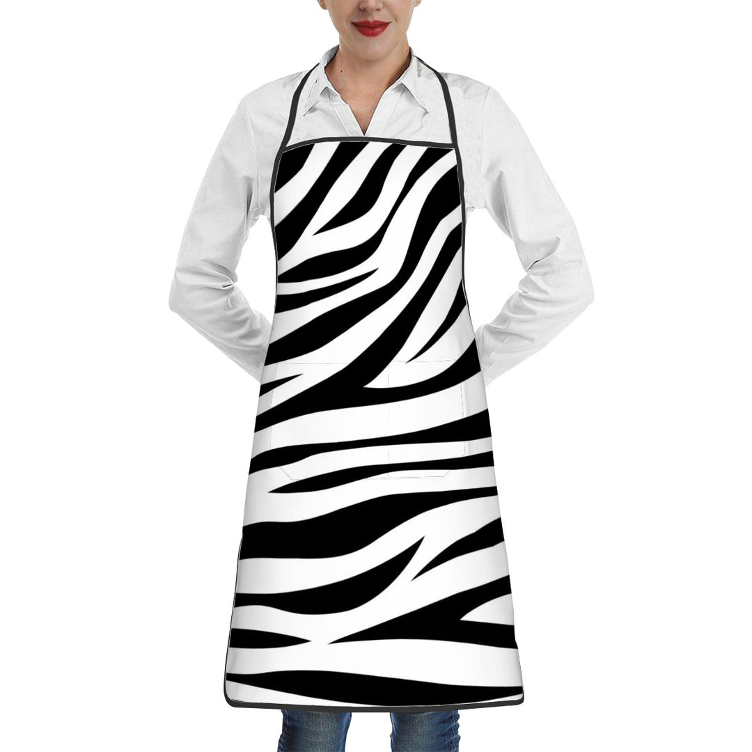 Zebra - Adult Apron with Pockets