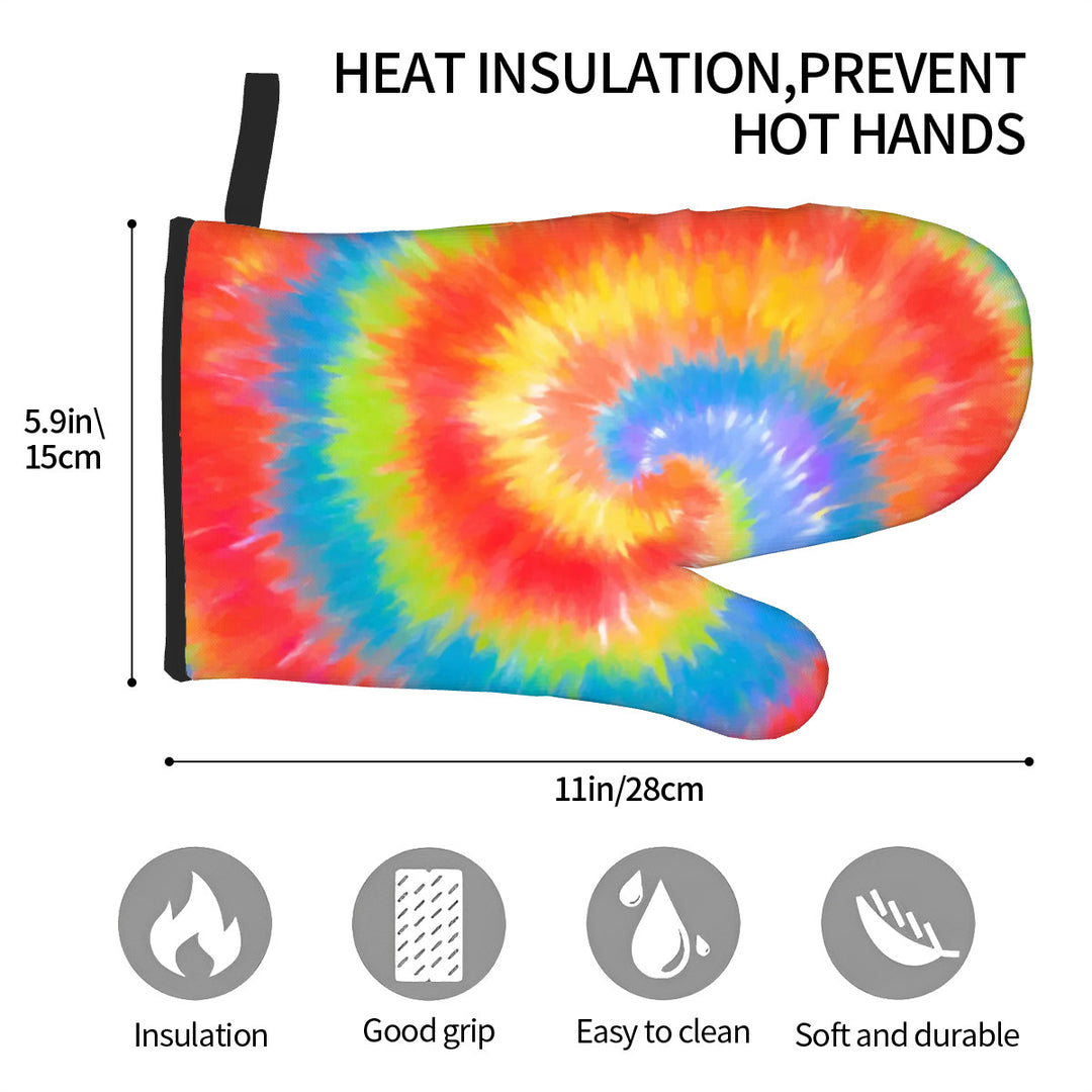 Tie Dye - Oven Mitts Set of Two