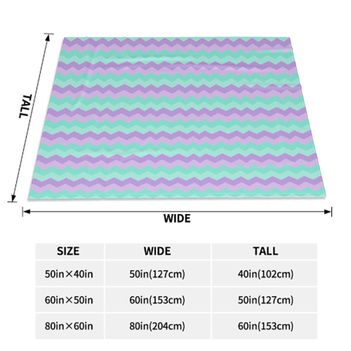 Easter Chevron - Sofa Blanket