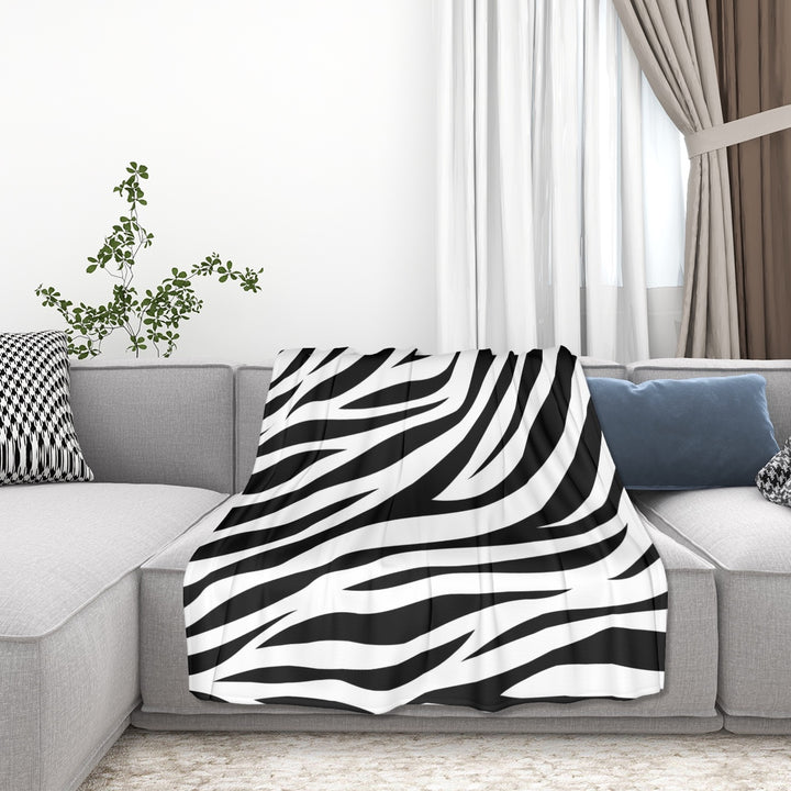 Zebra - Sofa Blanket
