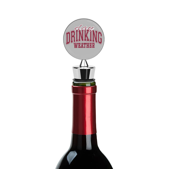 Drinking Weather - Wine Bottle Stopper