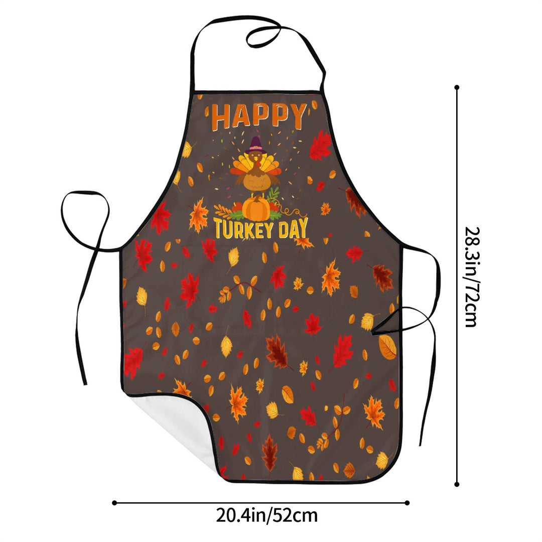 happy Tukey Day - Adult Apron with Pockets