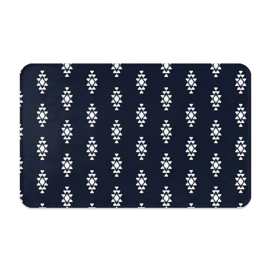 Black Tribal - Pet Food Mat