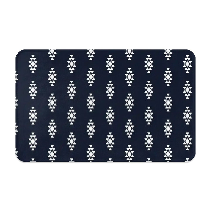 Black Tribal - Pet Food Mat