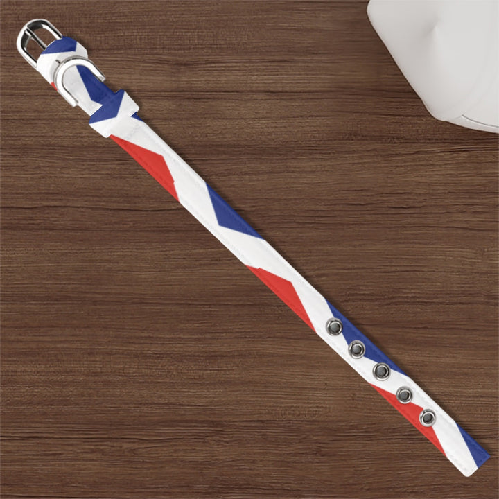 Patriotic Chevron - Pet Collar