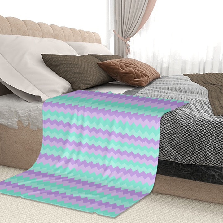 Easter Chevron - Sofa Blanket