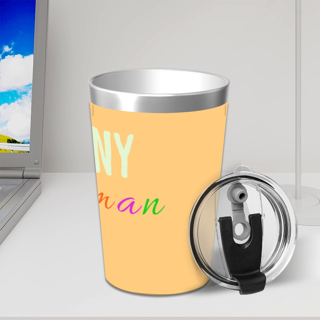 Tiny Human - Stainless Steel Water Bottle With Straw