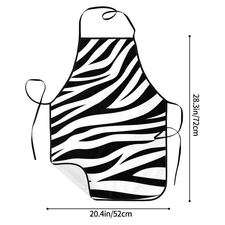 Zebra - Adult Apron with Pockets