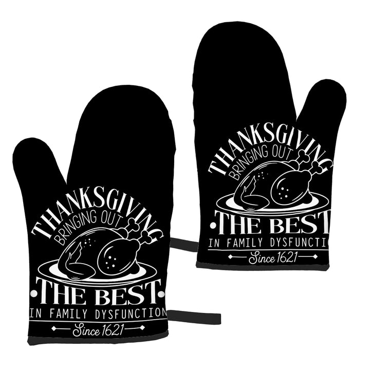 Family Dysfunction - Oven Mitts Set of Two