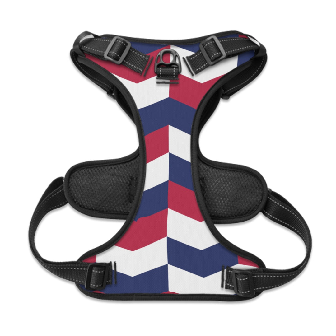 Patriotic Abstract - Dog Harness