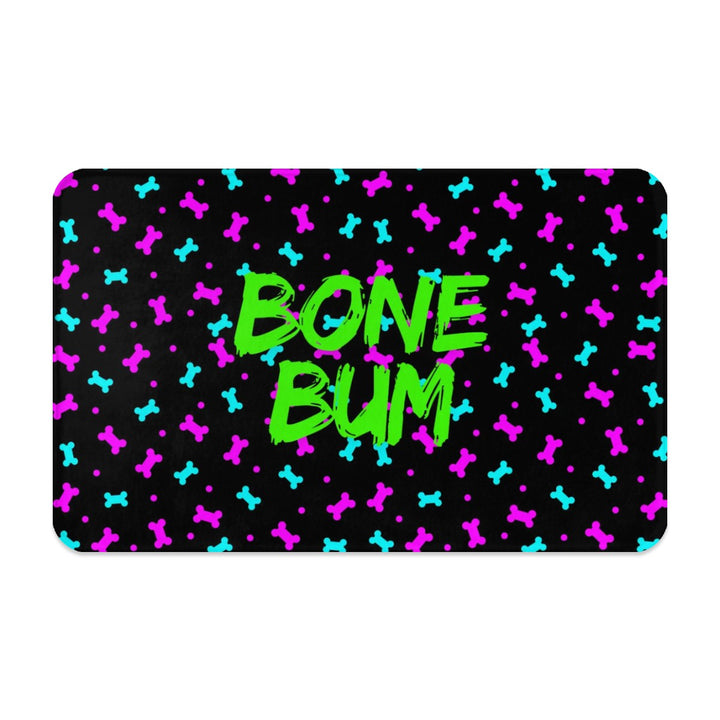 Bone Bum - Pet Food Mat 31.5"x19.3"
