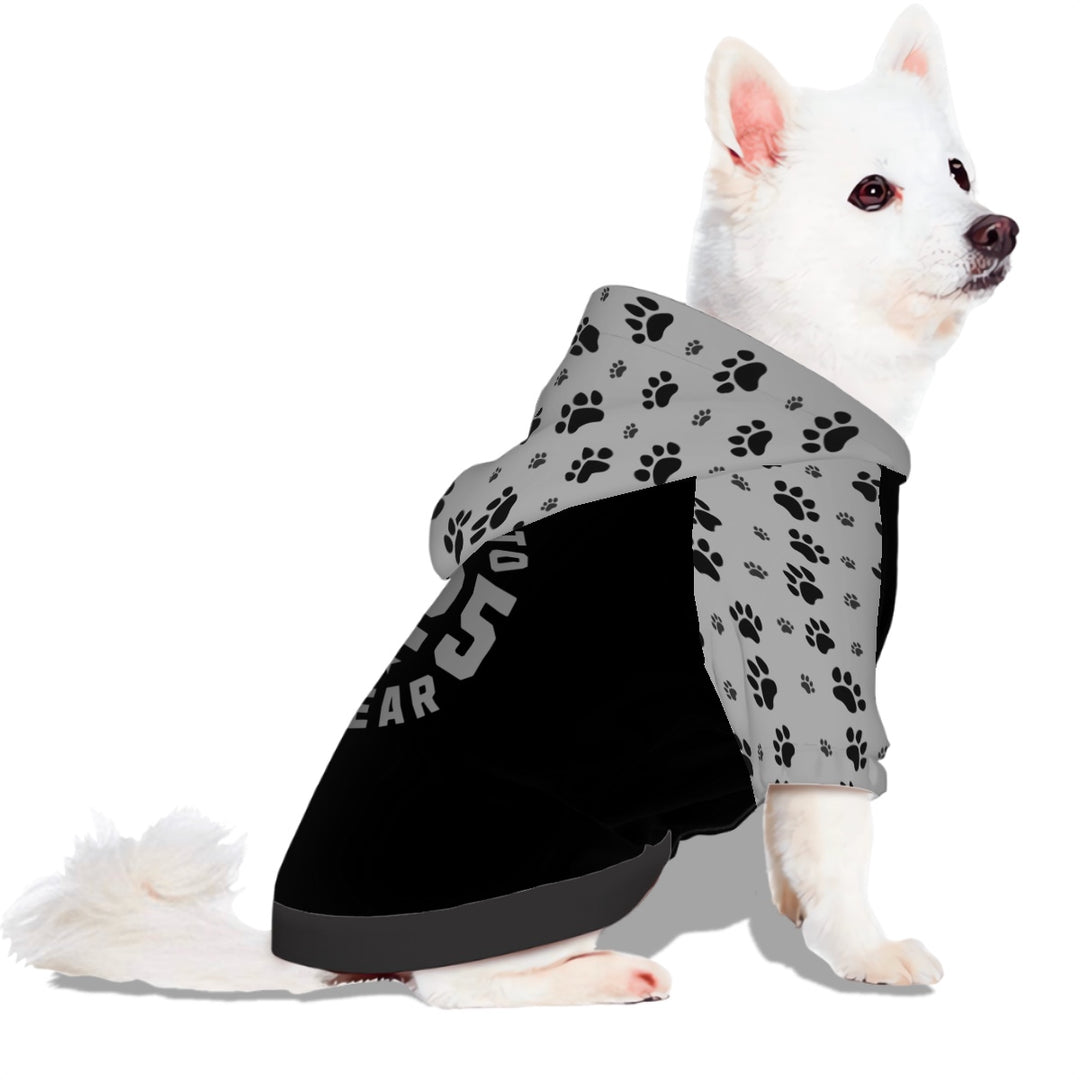 Welcome To The New Year - Small Dog Hoodie Pet Clothes Multi-Faceted Design