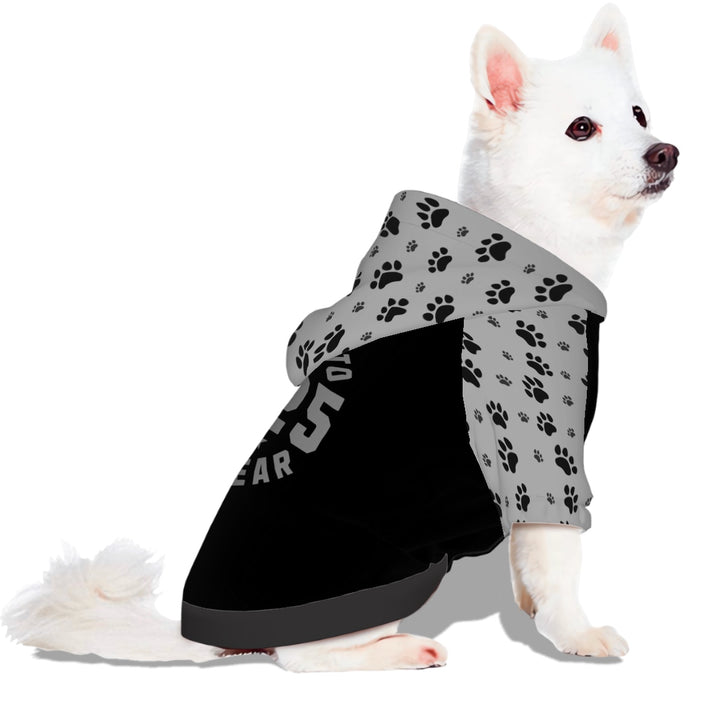 Welcome To The New Year - Small Dog Hoodie Pet Clothes Multi-Faceted Design