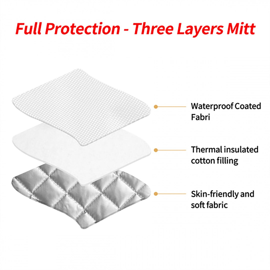 Hot Mess Mom - Oven Mitts and Pot Holders Sets (3pcs)