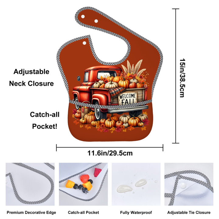 Welcome Fall - Baby Bibs
