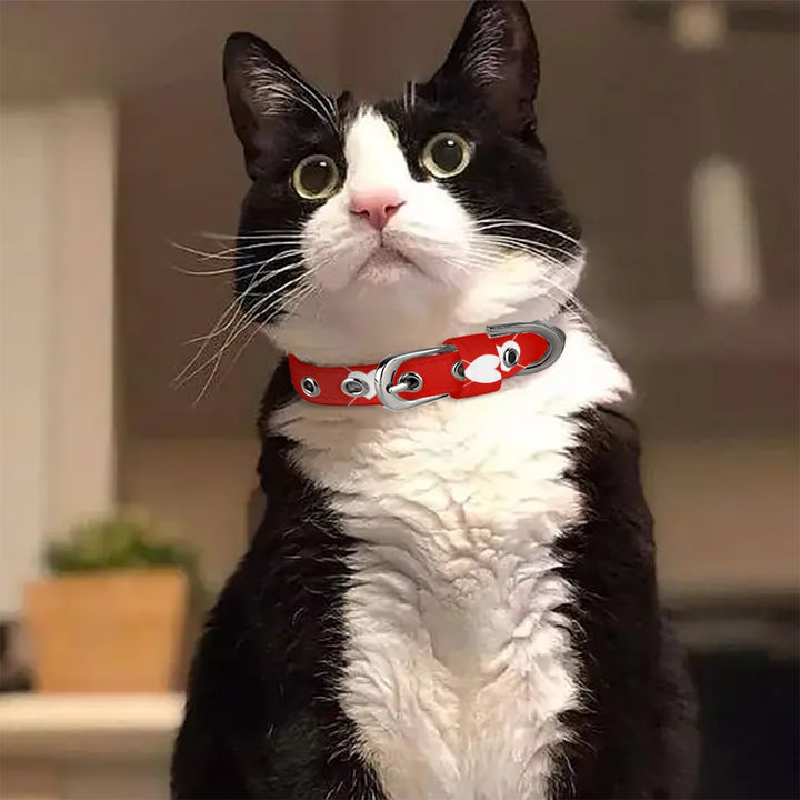 White Heart Diamond -  Collar