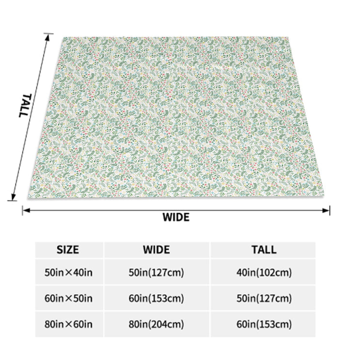 Spring Flowers - Sofa Blanket