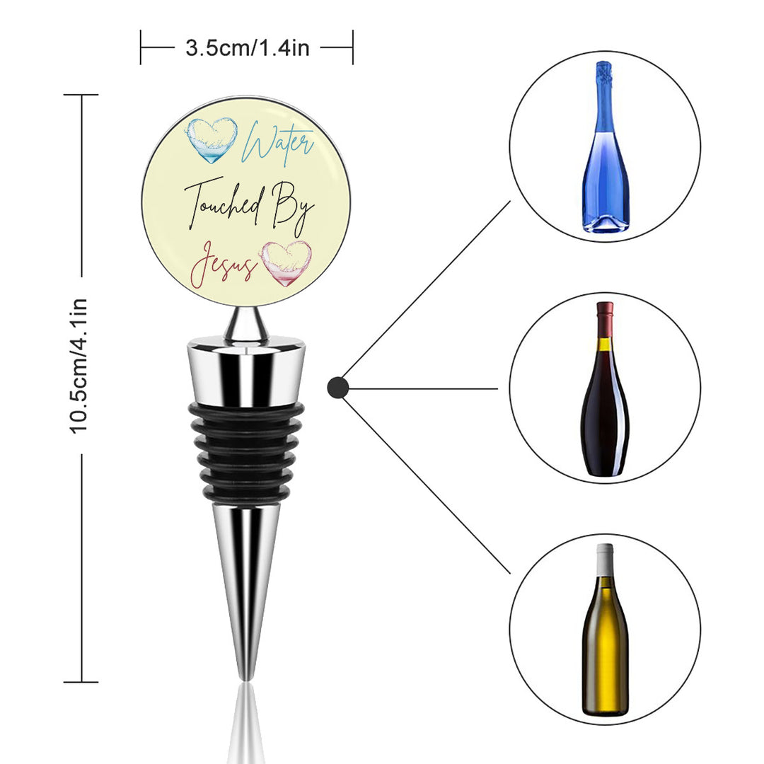 Water Touched By Jesus - Wine Bottle Stopper