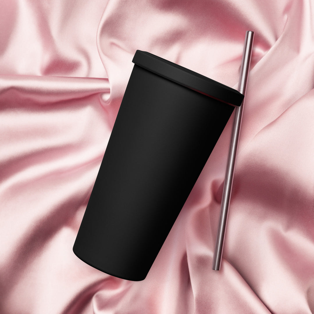 Freak In The Sheets - Insulated tumbler with a straw