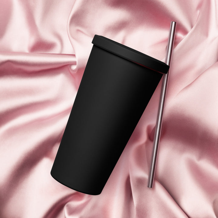 Freak In The Sheets - Insulated tumbler with a straw