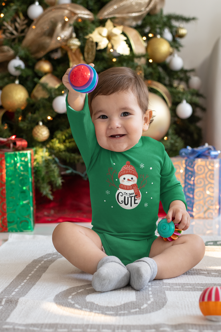 Snow Cute - Infant Long Sleeve Bodysuit