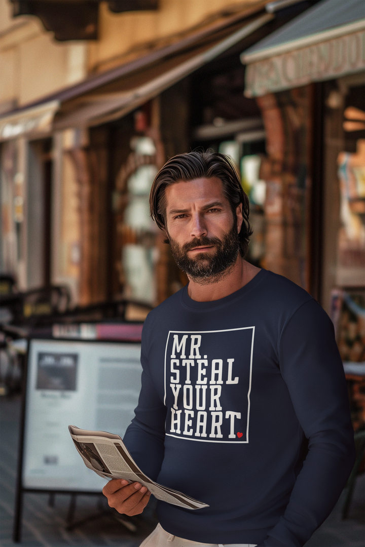 Mr. Steal Your Heart - Unisex Ultra Cotton Long Sleeve Tee