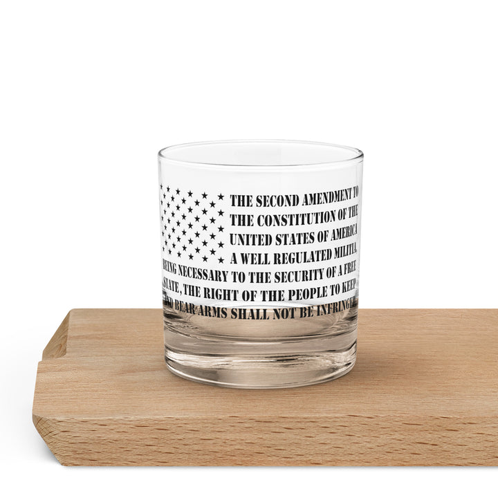 2nd Amendment - Rocks glass