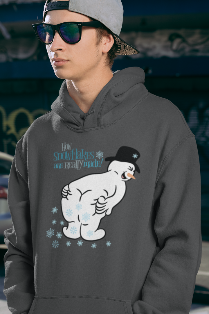 How Snowflakes Are Made - Unisex Heavy Blend™ Hooded Sweatshirt
